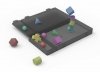 DSPIAE BOX-2 Black Plastic Accessory Storage Box 208/103/26 mm / Pojemnik na akcesoria
